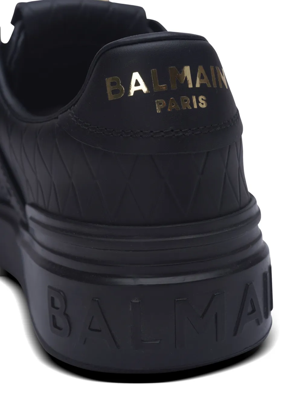 Balmain B-Court B-Buzz Sneakers | Black | FARFETCH