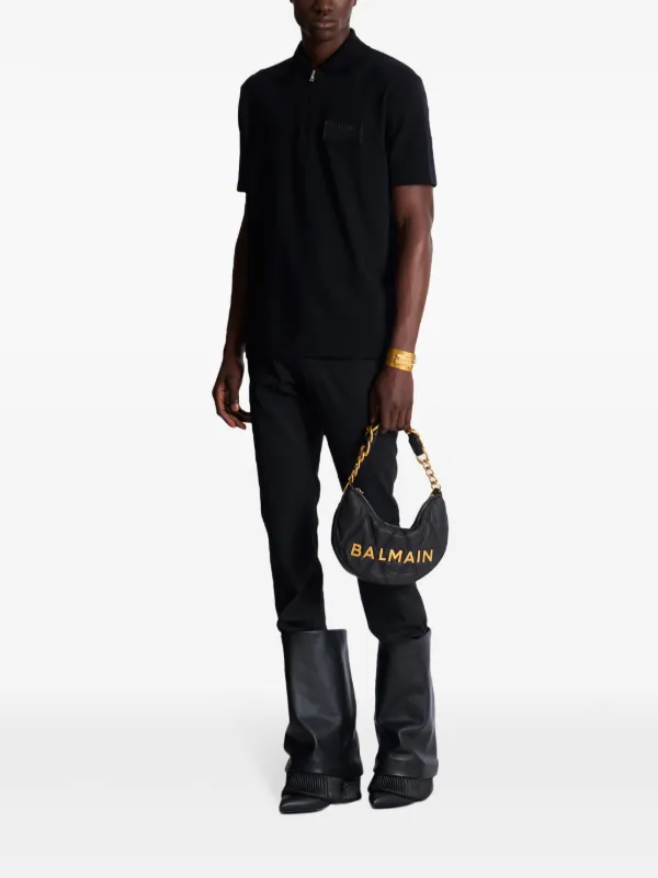 Balmain ポロシャツ | ブラック | FARFETCH JP