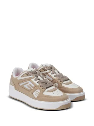 スニーカー BALMAIN Woman Sneakers Cream EN1VI733TRGY GRU Cosmic Dust trainers in technical materials beige beige