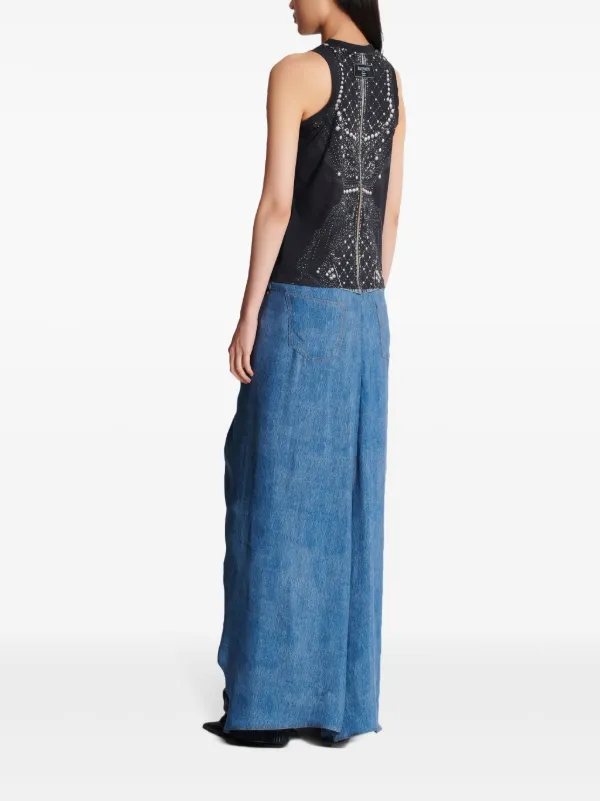 sequin-embellished skirt