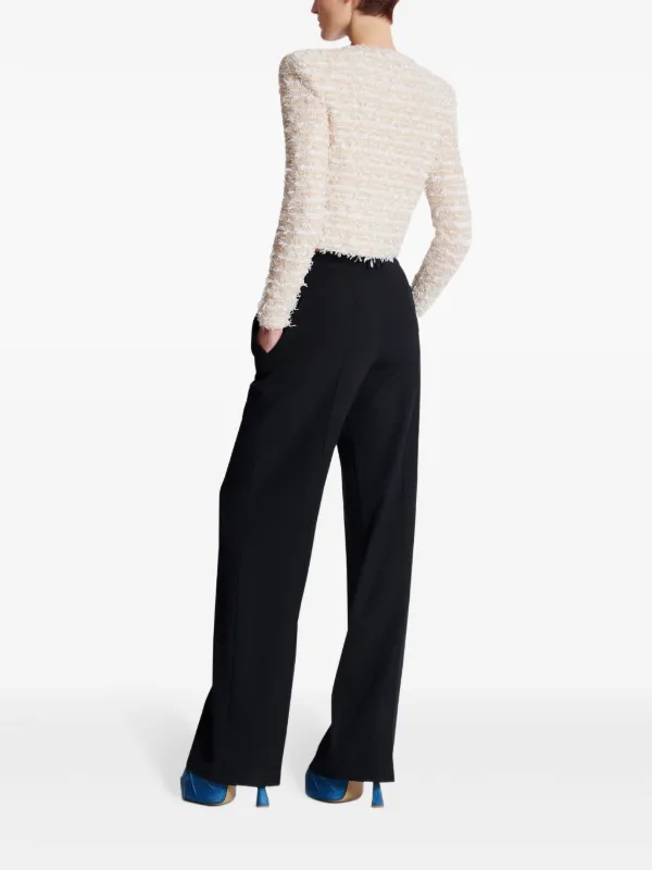 Balmain クロップド ツイードジャケット | ニュートラル | FARFETCH JP