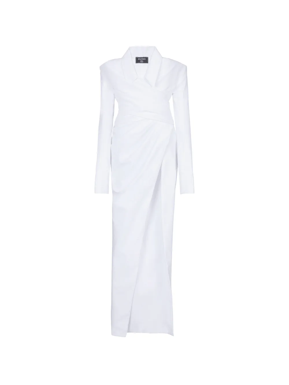 Balmain Abito con bustino - Bianco