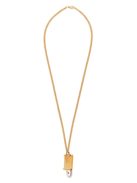 Balmain Safety Pin necklace 