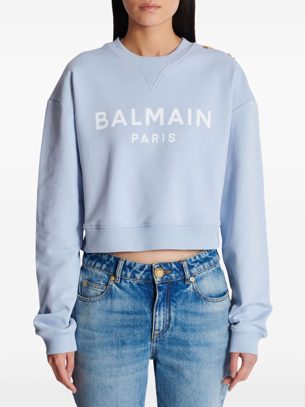 Balmain printed sweatshirt Women