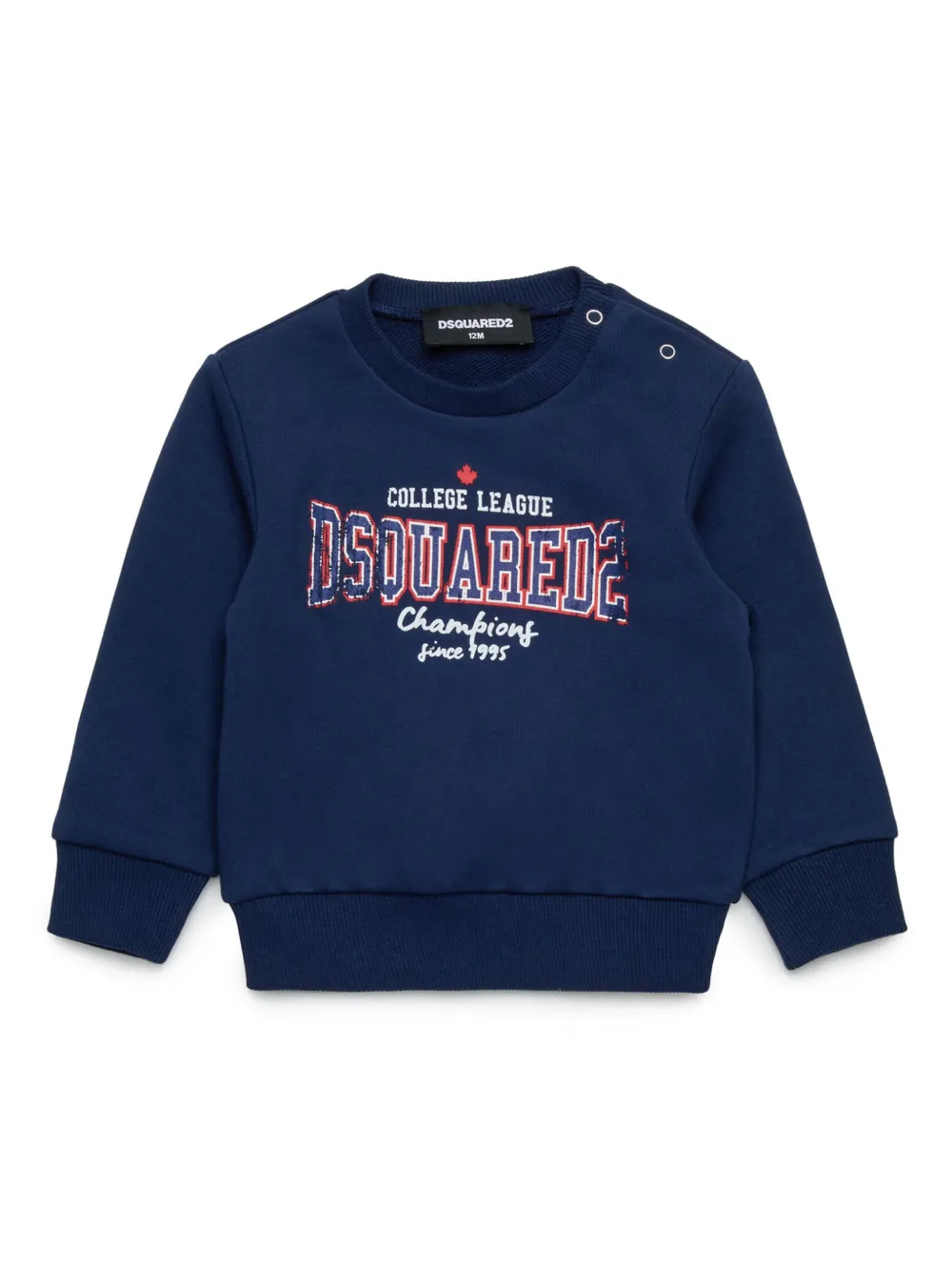 DSQUARED2 KIDS Sweater met logoprint Blauw