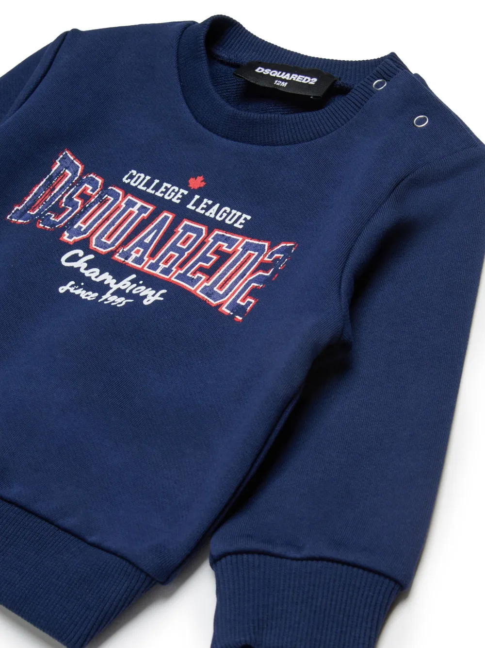 DSQUARED2 KIDS Sweater met logoprint Blauw