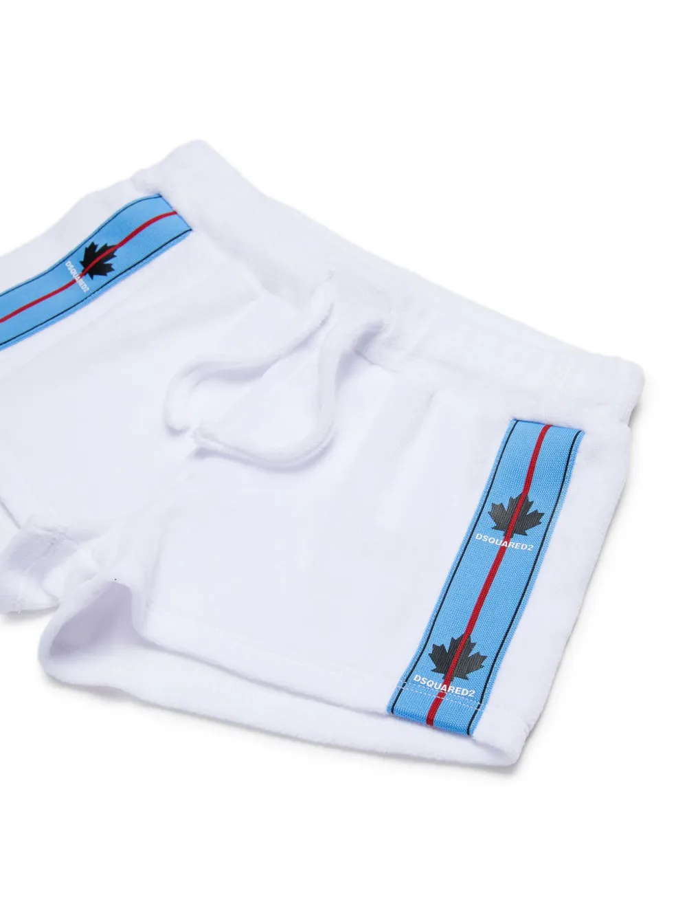 DSQUARED2 KIDS Shorts met logoprint Wit