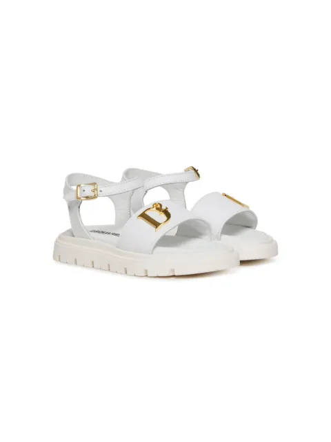DSQUARED2 KIDS logo-appliqué sandals