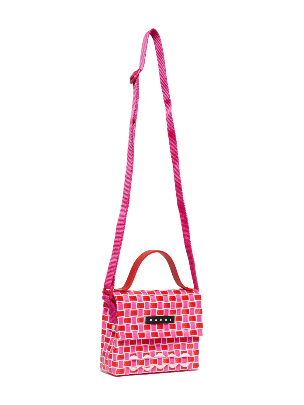 Marni Kids Joy Macro schoudertas Roze
