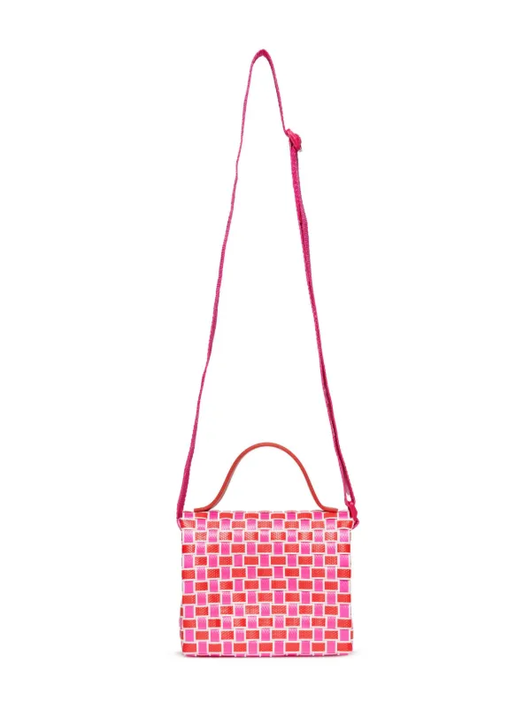 Marni Kids Joy Macro Shoulder Bag | Pink | FARFETCH