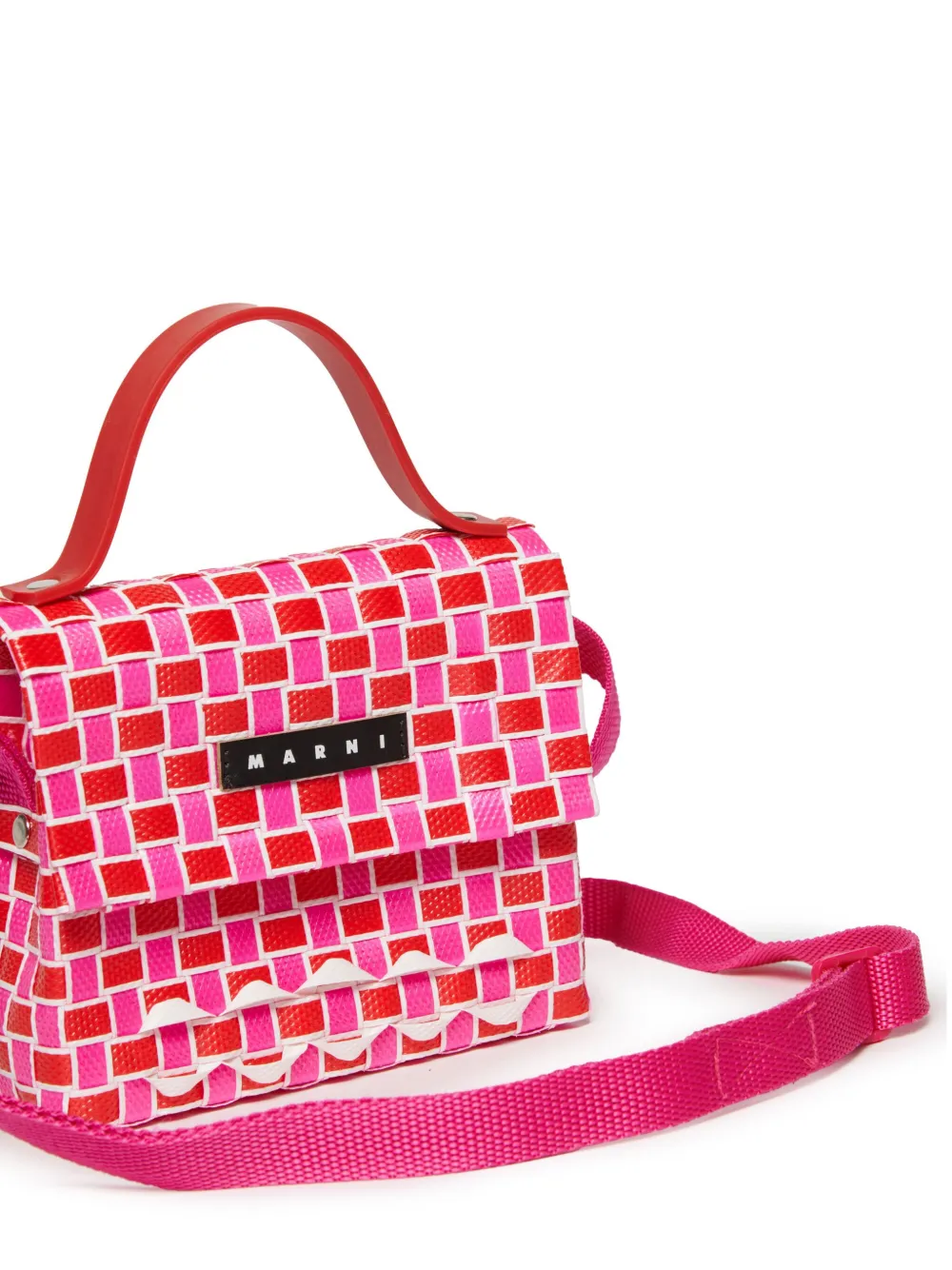 Marni Kids Joy Macro schoudertas Roze