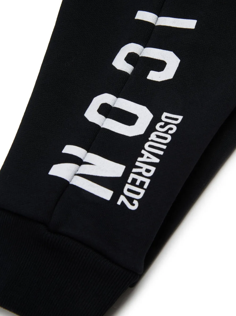 DSQUARED2 KIDS Trainingsbroek met logoprint Zwart
