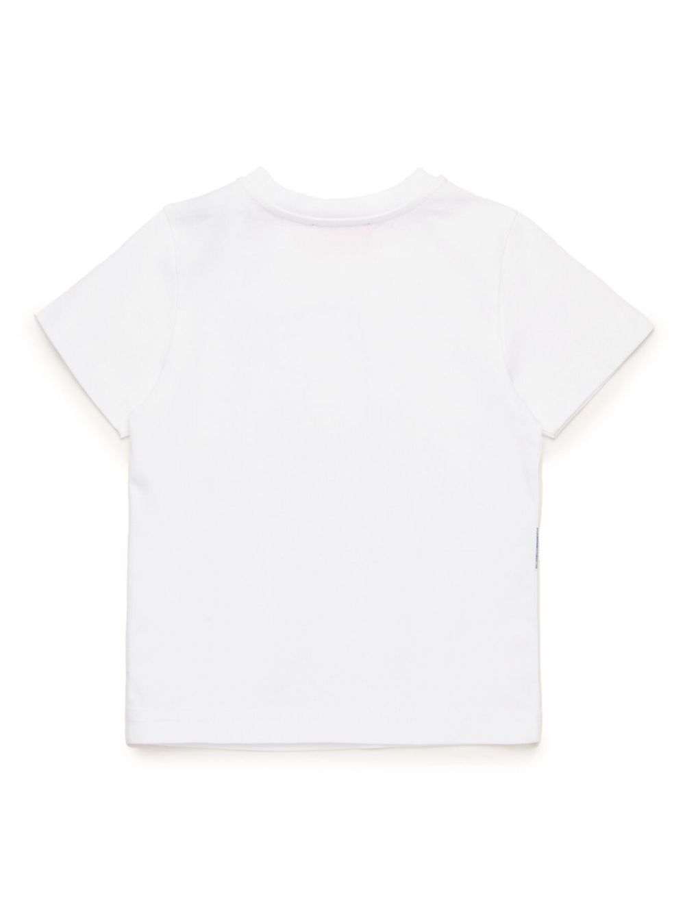 Diesel Kids T-shirt met logoprint - Wit