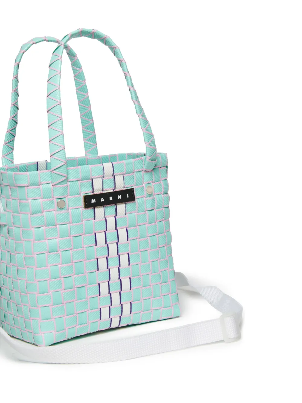 Marni Kids Basket tas Blauw