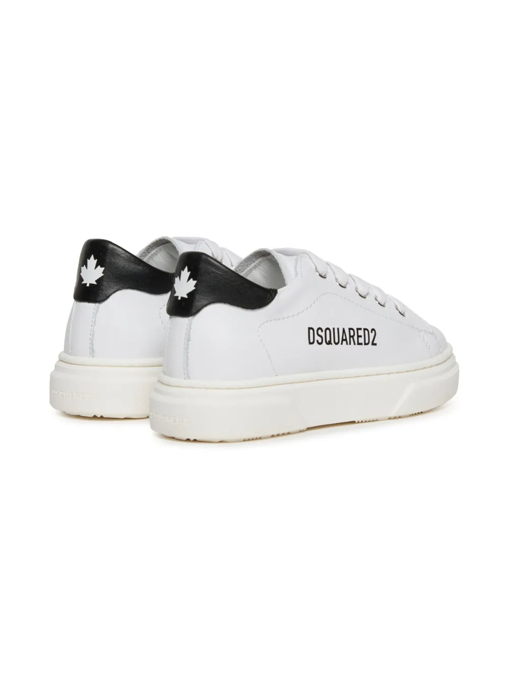 DSQUARED2 KIDS Sneakers met logoprint Wit