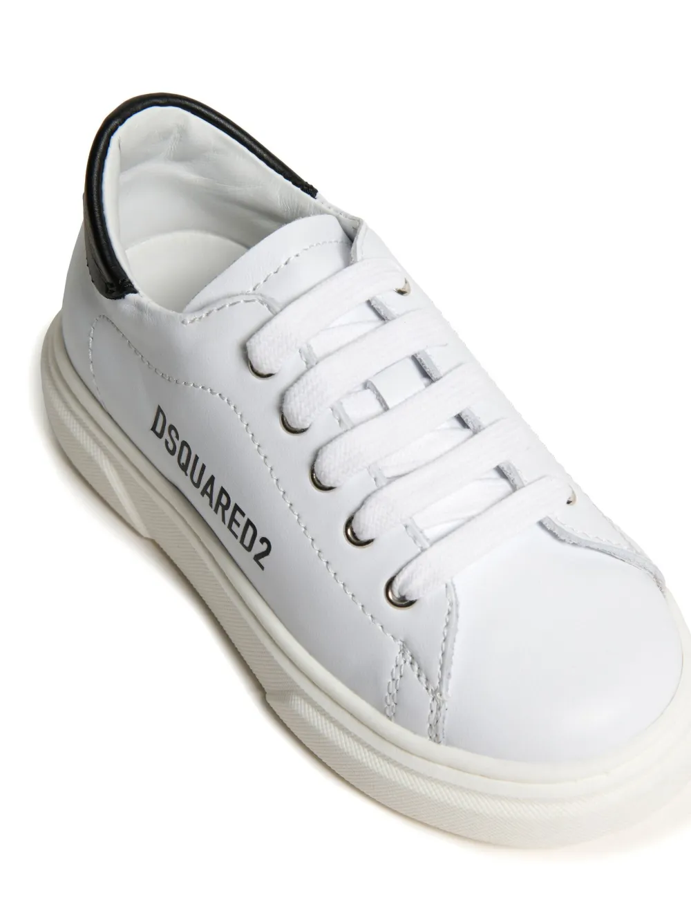 DSQUARED2 KIDS Sneakers met logoprint Wit