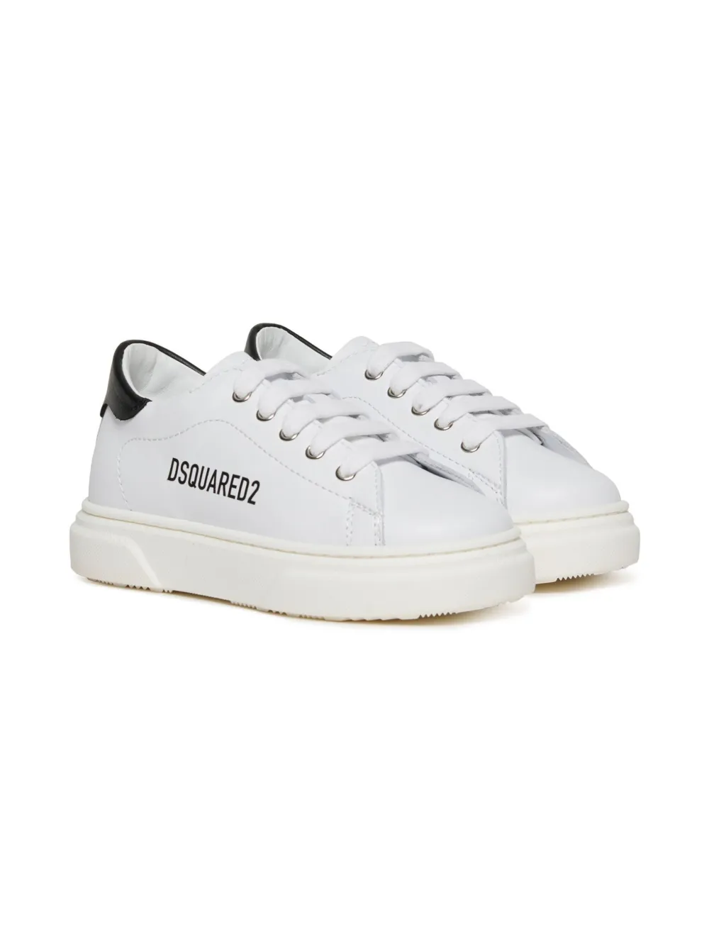 DSQUARED2 KIDS Sneakers met logoprint Wit