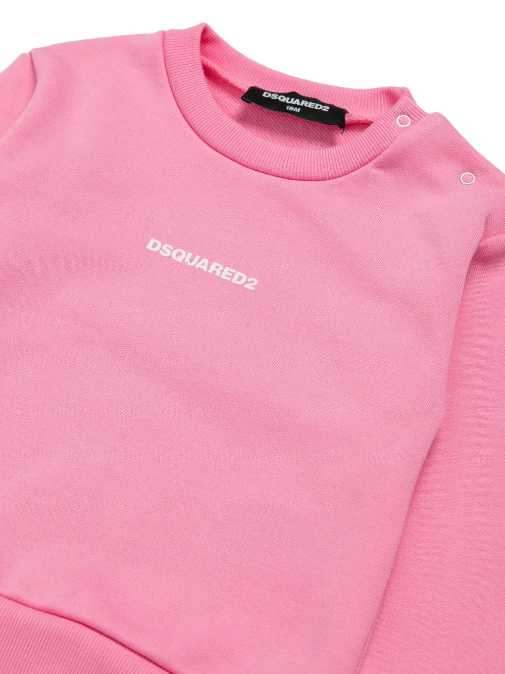 DSQUARED2 KIDS Sweater van katoen Roze