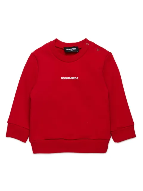 DSQUARED2 KIDS sudadera con logo estampado