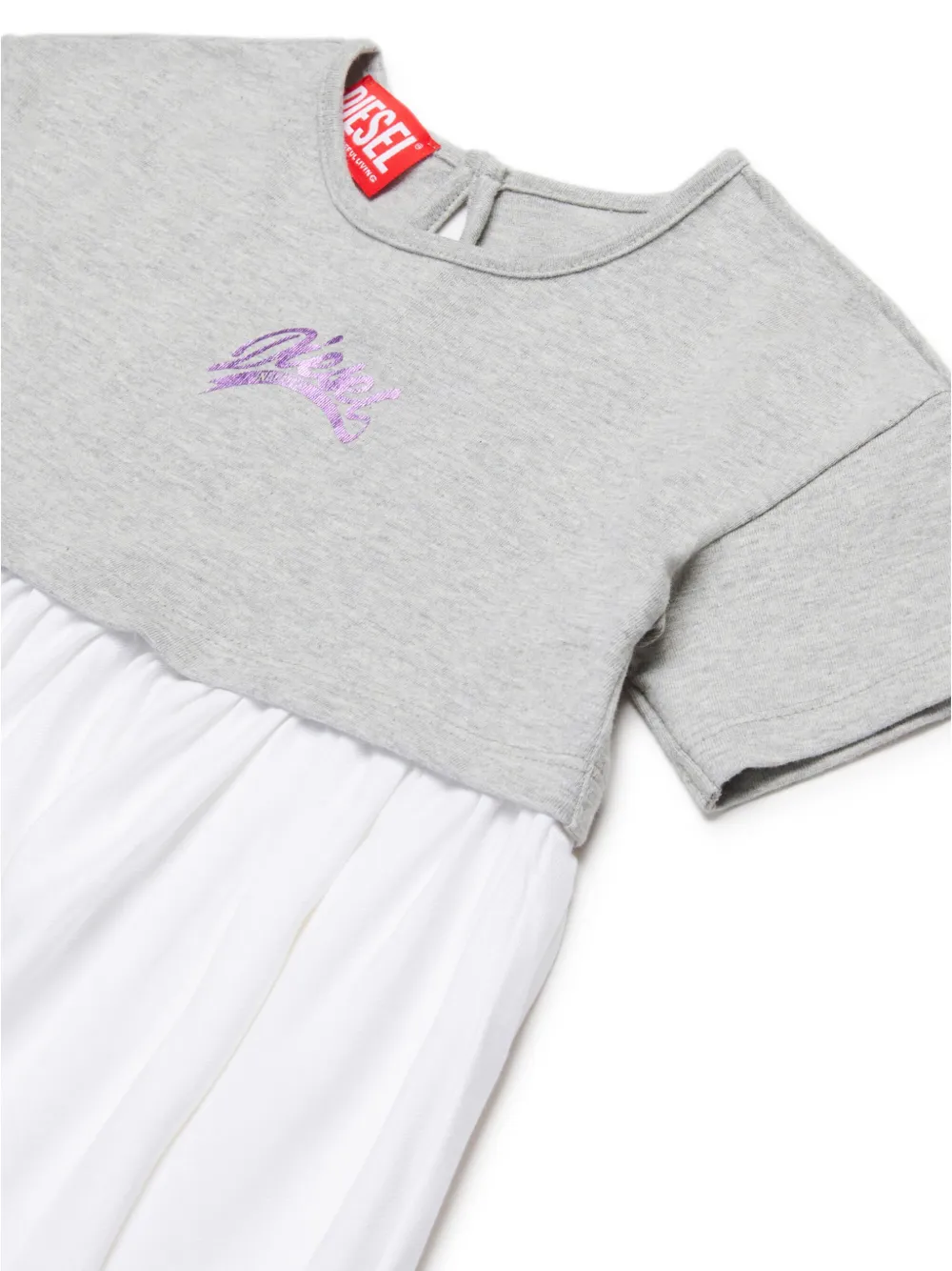 Diesel Kids Dressilb jurk Grijs