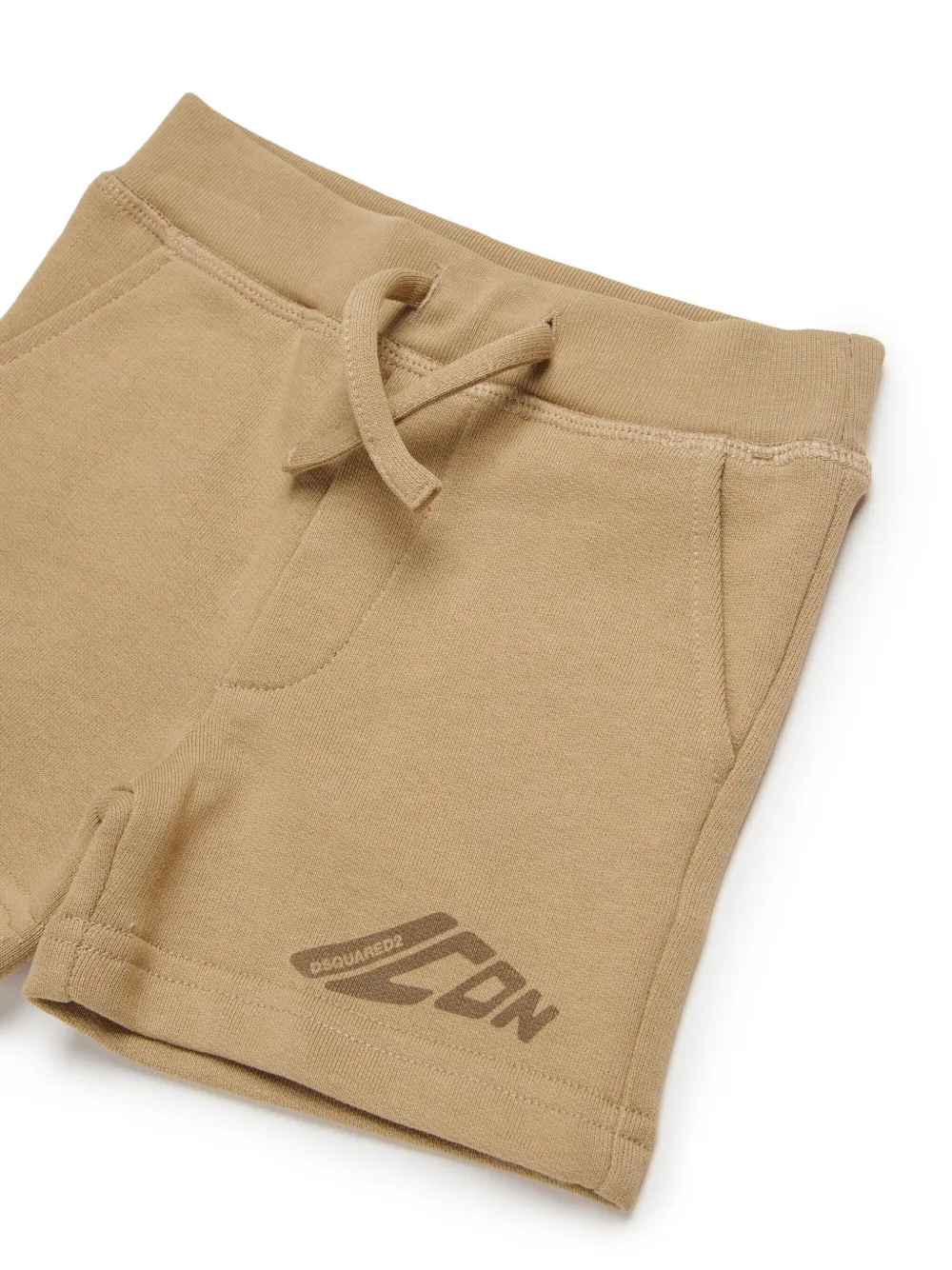 DSQUARED2 KIDS Icon shorts Beige