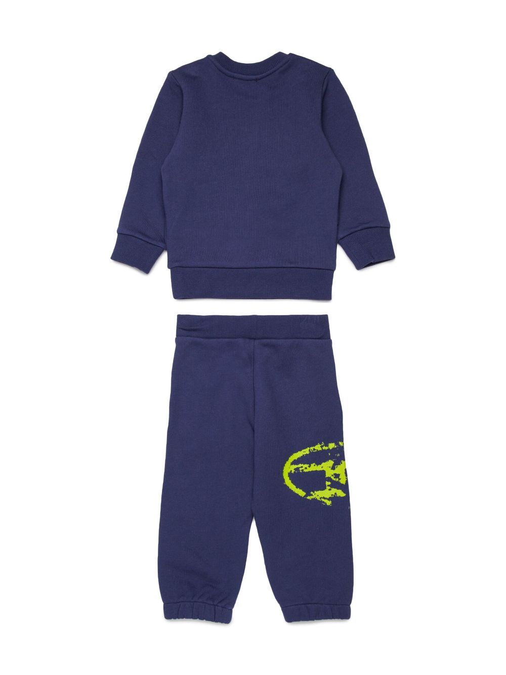 Diesel Kids logo tracksuit - Blue