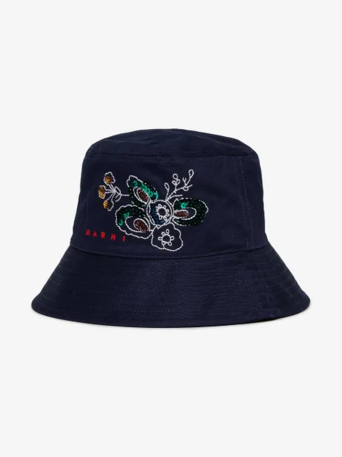 Marni Kids sequin-embellished bucket hat