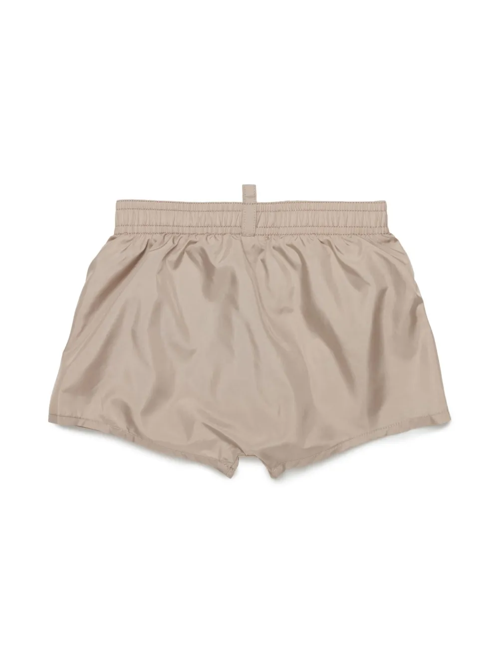 DSQUARED2 KIDS Zwembroek met logoprint - Beige