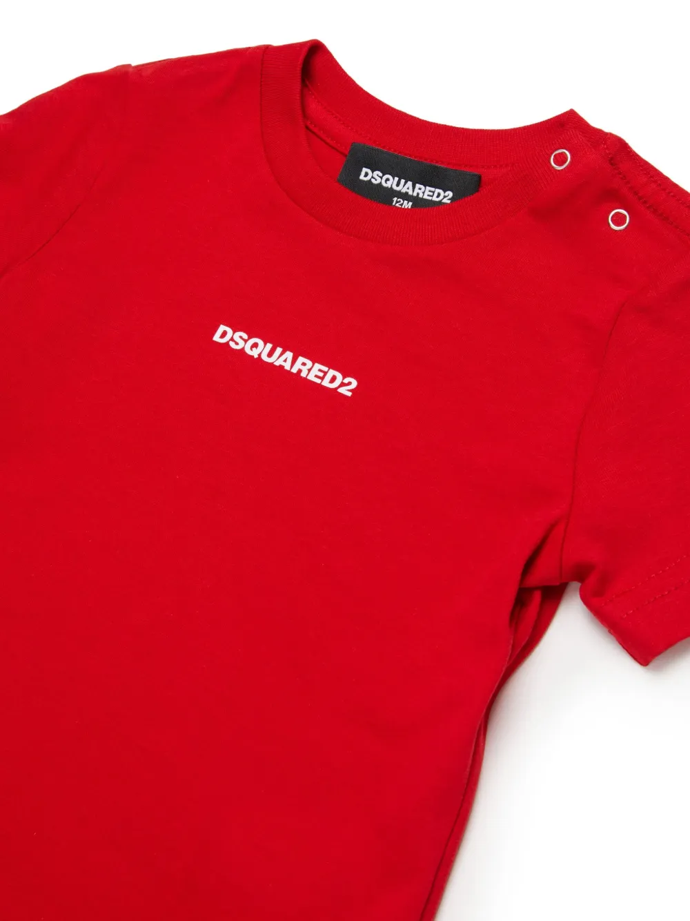 DSQUARED2 KIDS Katoenen T-shirt Rood