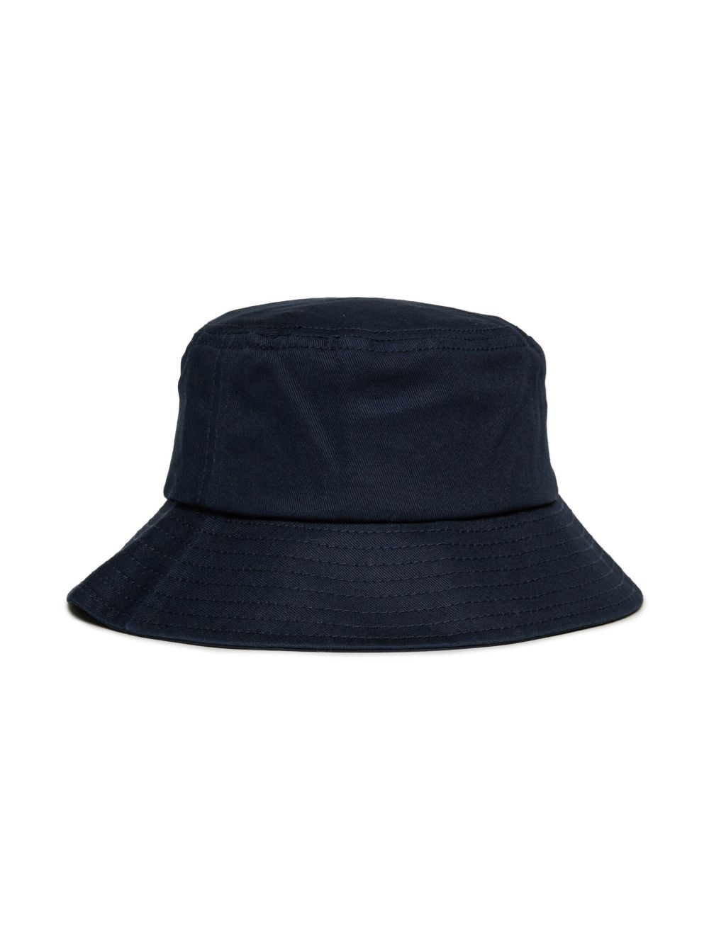 Marni Kids logo-embroidered bucket hat - Blue