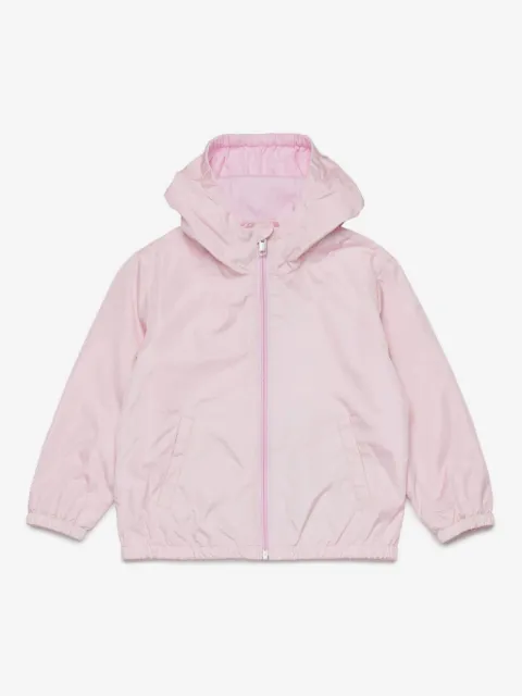 Marni Kids logo-print hooded jacket