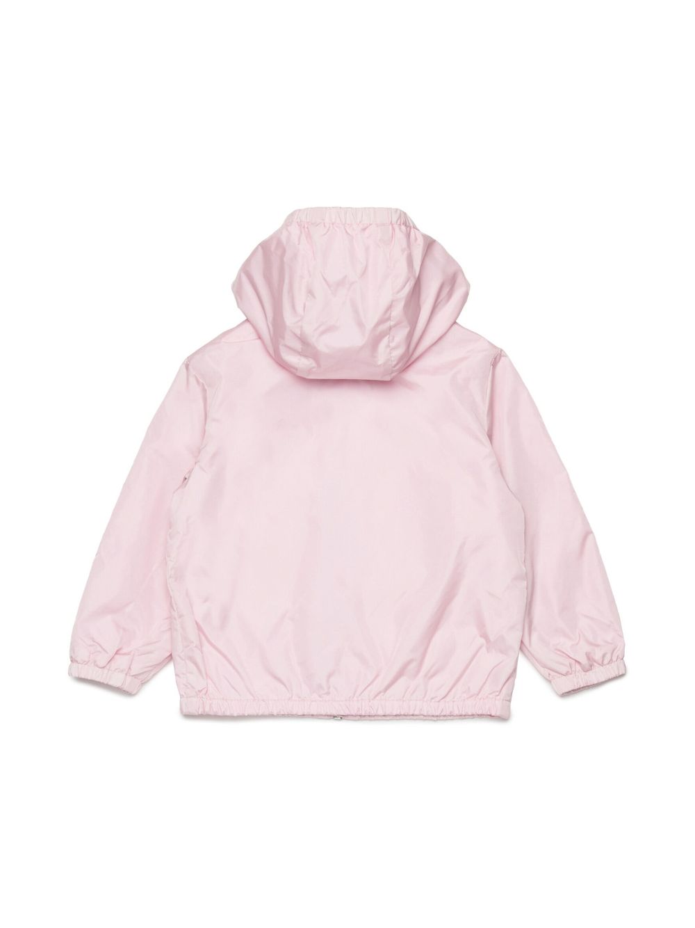 Marni Kids logo-print hooded jacket - Roze