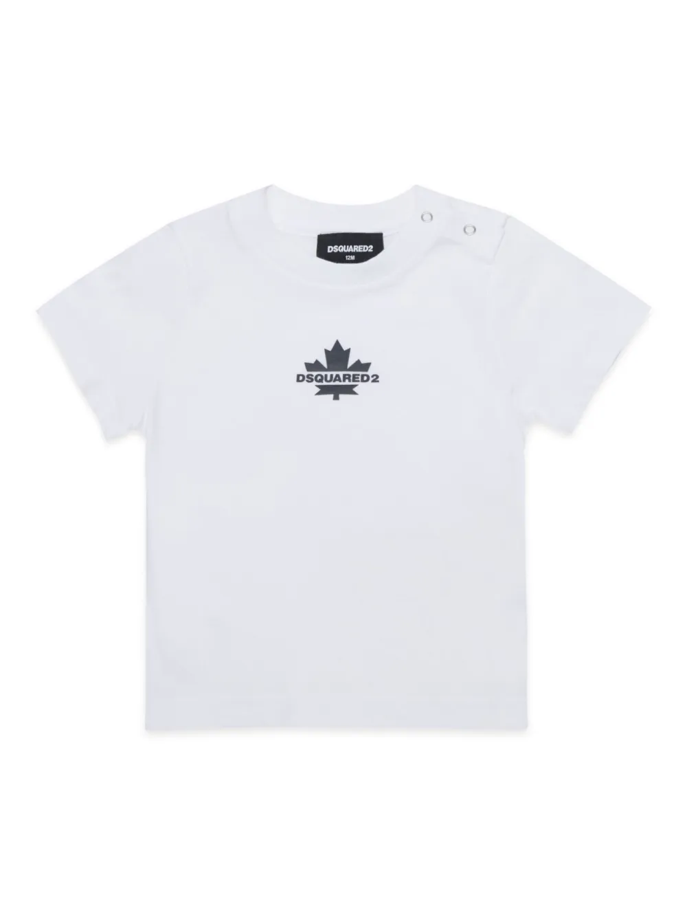 DSQUARED2 KIDS コットン Tシャツ - ホワイト DSQUARED2 KIDS コットン Tシャツ - ホワイト