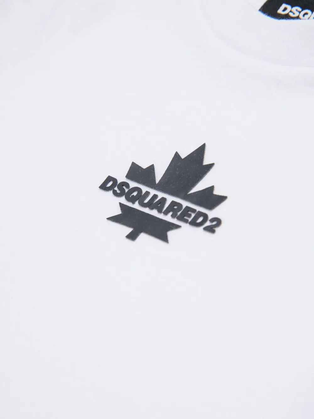 DSQUARED2 KIDS Katoenen T-shirt Wit