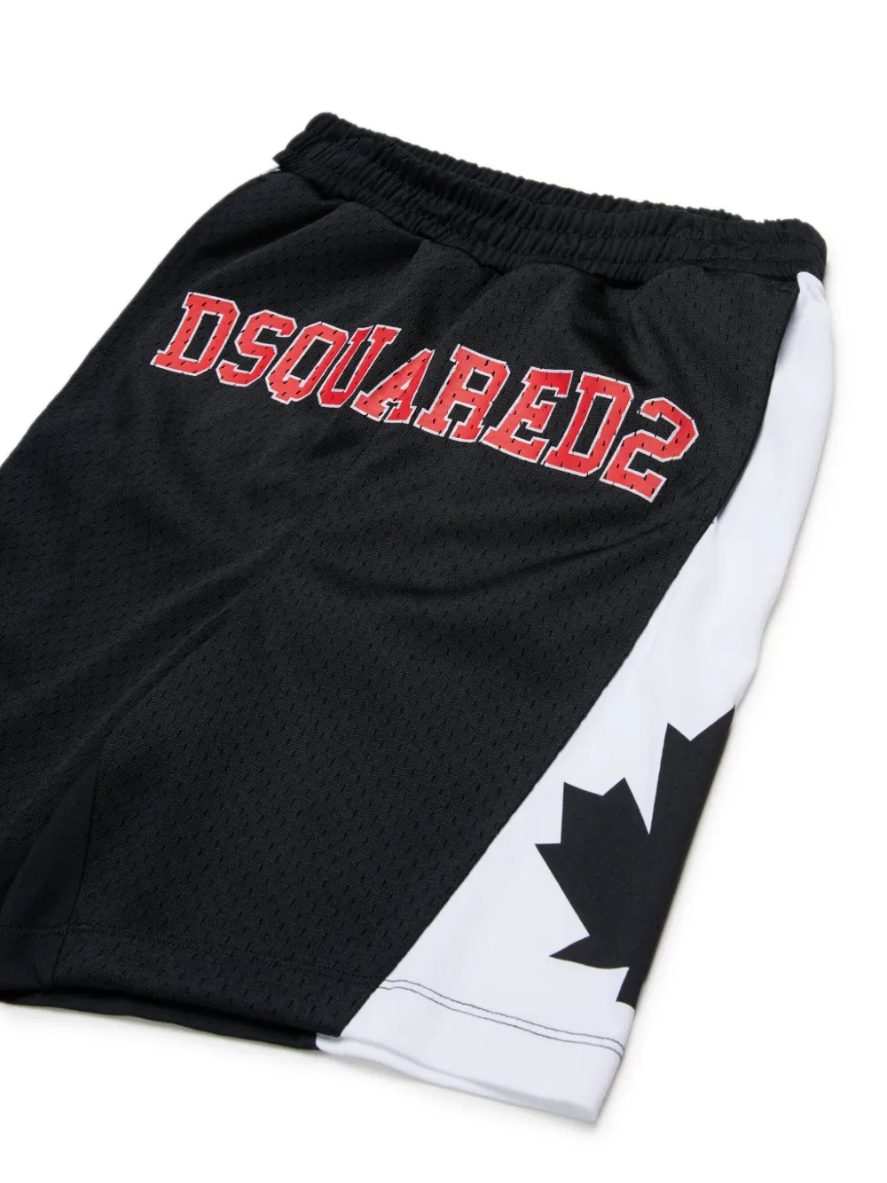 DSQUARED2 KIDS Shorts met logoprint Zwart