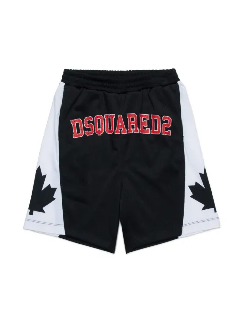 DSQUARED2 KIDS short à logo imprimé