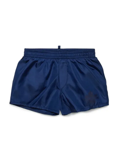DSQUARED2 KIDS logo-print swim shorts