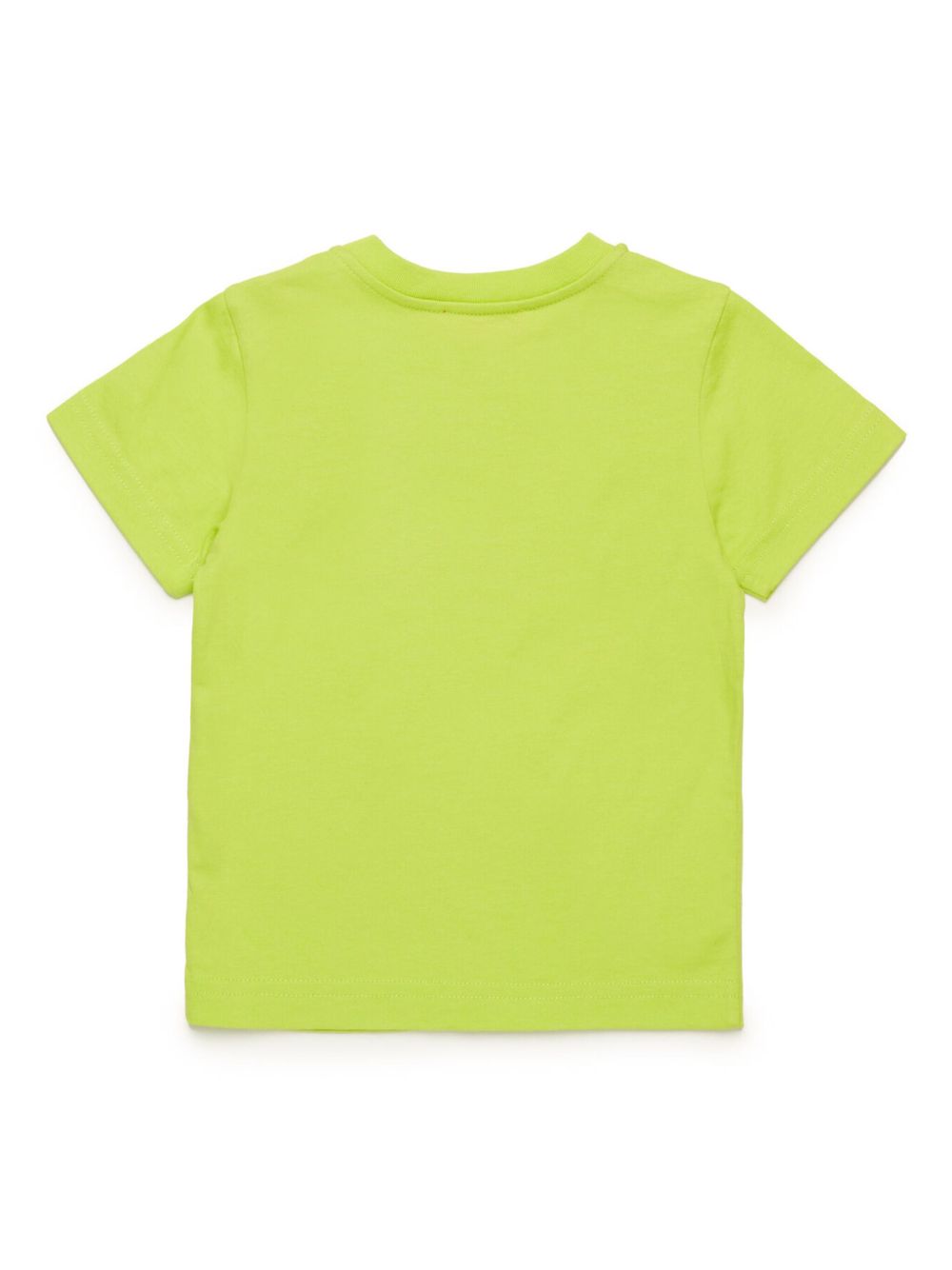 Diesel Kids T-shirt met logoprint - Groen