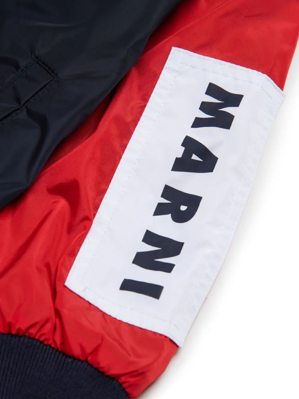 Marni Kids Jack met logoprint Blauw