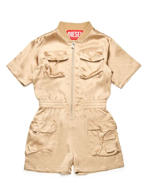 Diesel Kids jumpsuit corto de satén
