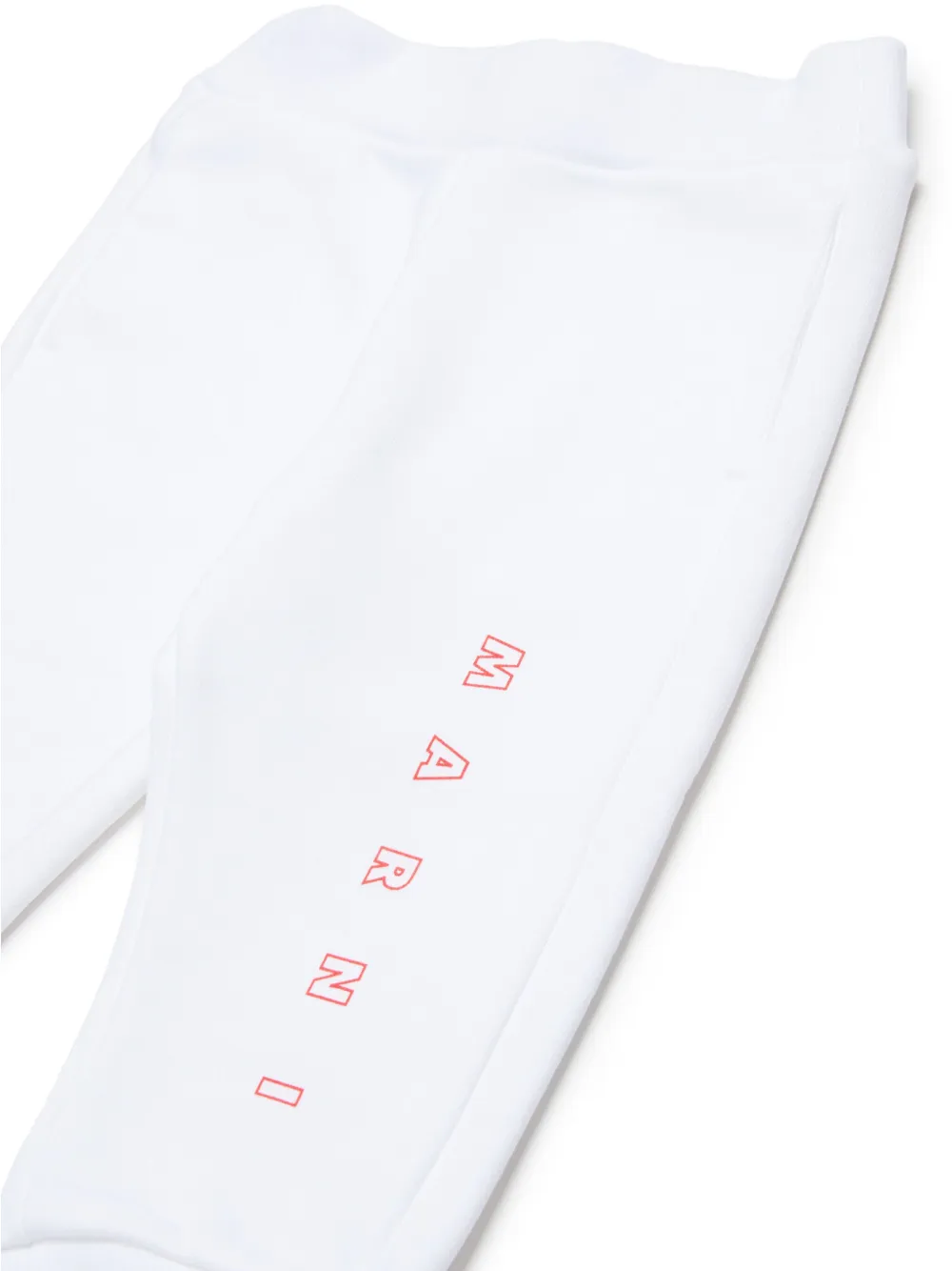 Marni Kids Trainingsbroek met logoprint Wit