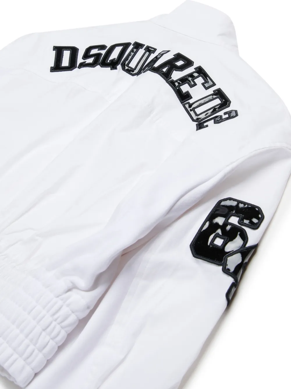 DSQUARED2 KIDS Jack met logo-applicatie Wit