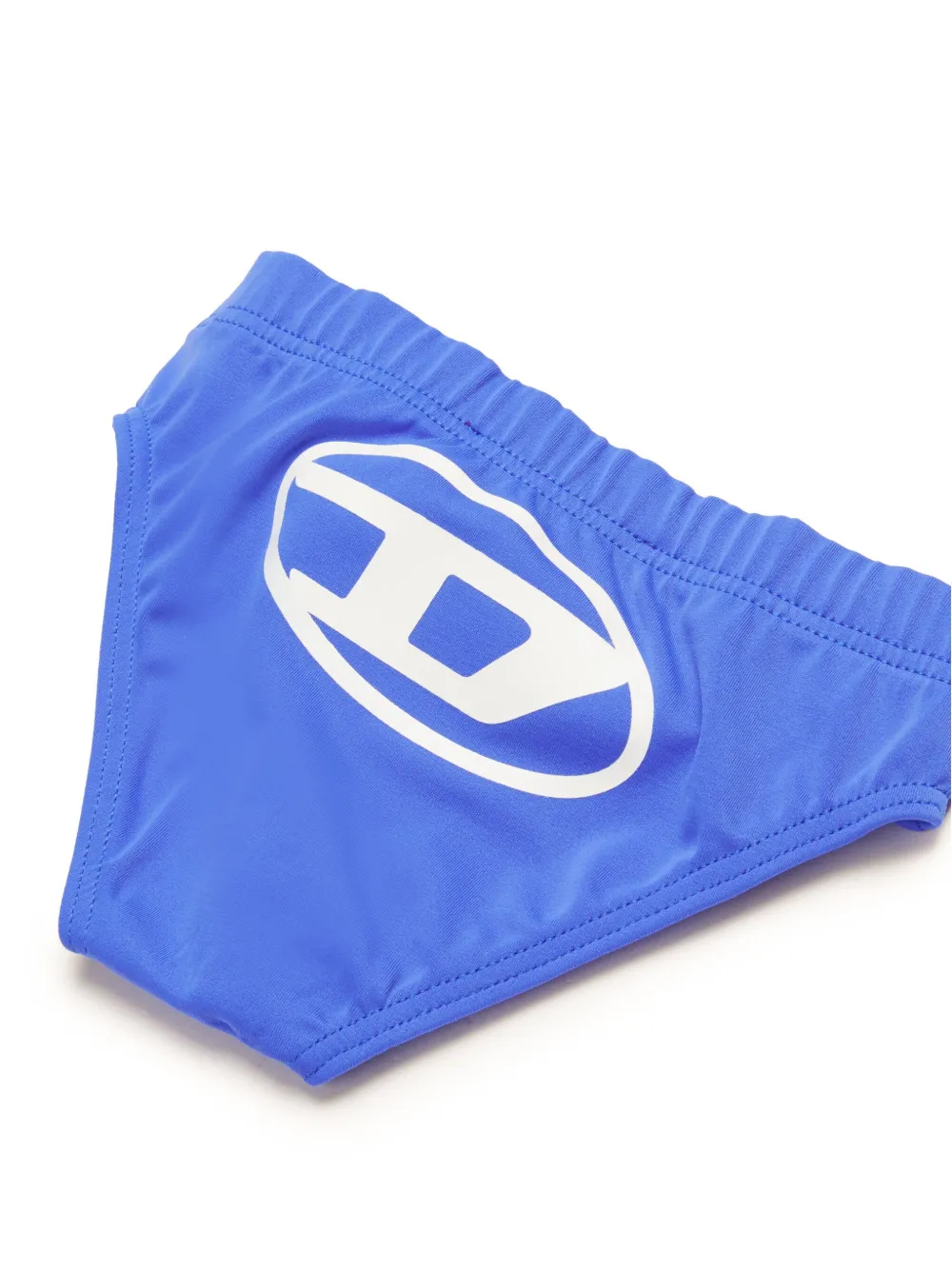 Diesel Kids Zwembroek met logoprint Blauw