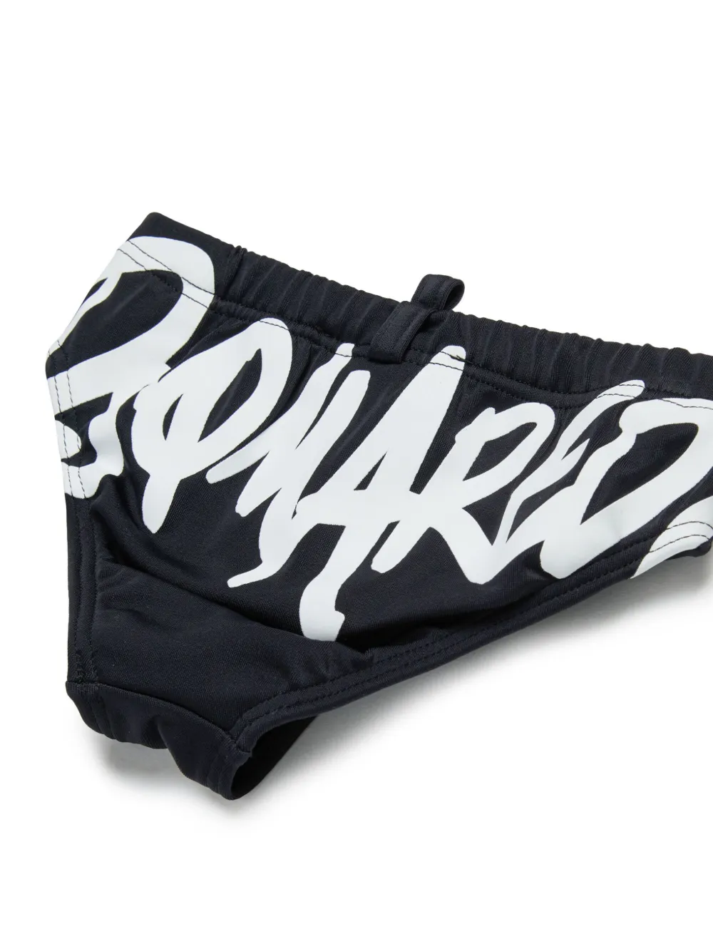 DSQUARED2 KIDS Zwembroek met logoprint Zwart