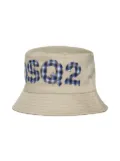 DSQUARED2 KIDS logo bucket hat - Neutrals