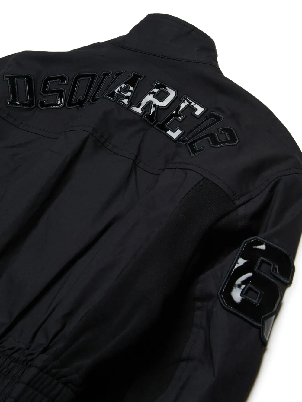 DSQUARED2 KIDS Jack met logo-applicatie Zwart