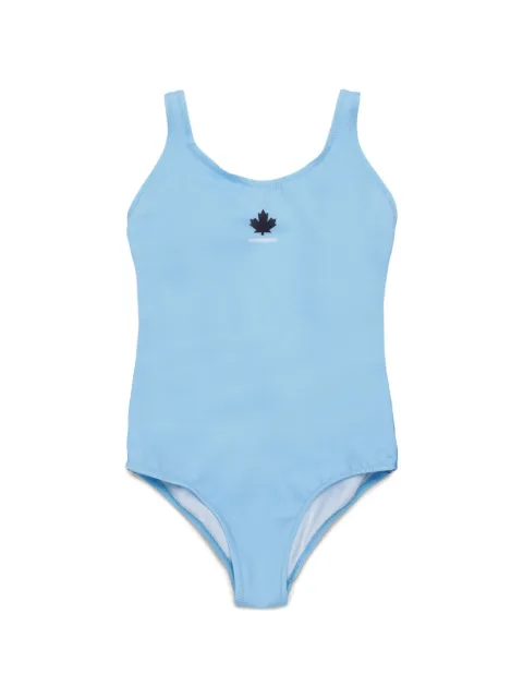 DSQUARED2 KIDS traje de baño con logo estampado