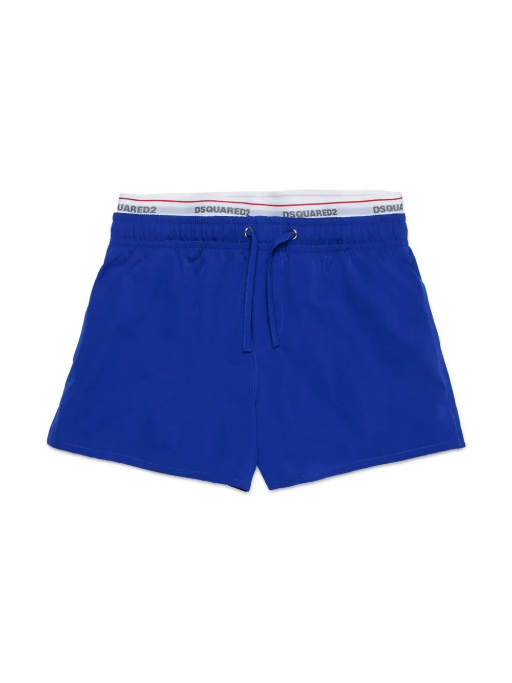 DSQUARED2 KIDS Zwembroek met logoband Blauw