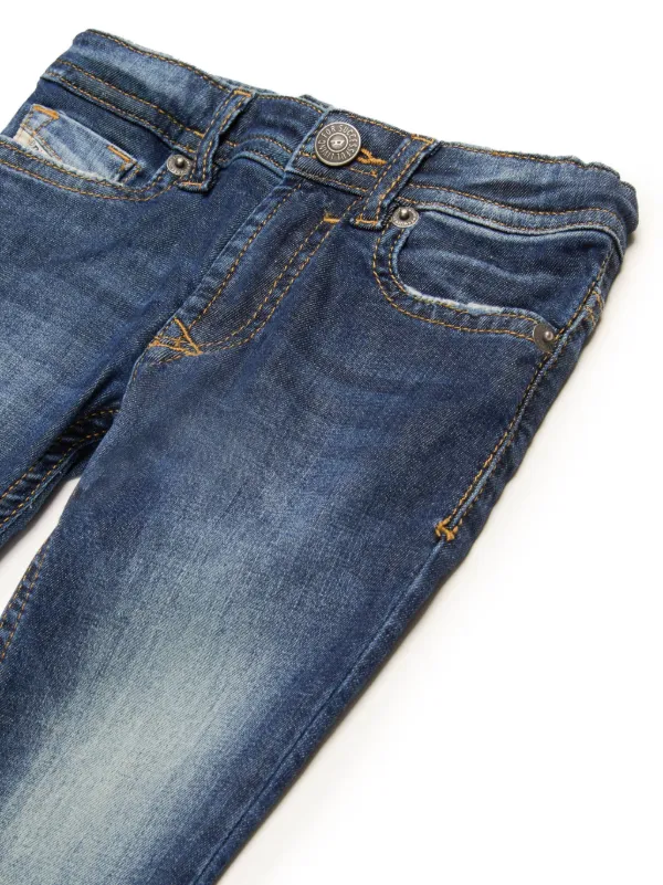 Diesel Kids D-Slinkie-B Jeans | Blue | FARFETCH CA