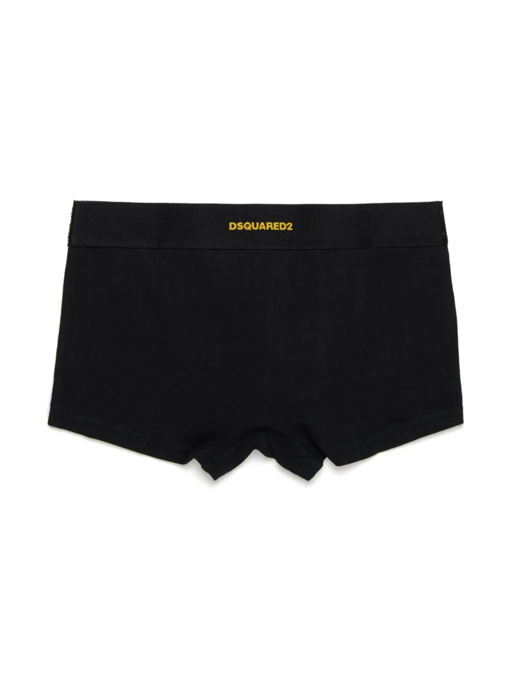 DSQUARED2 KIDS Boxershorts met logoprint - Zwart